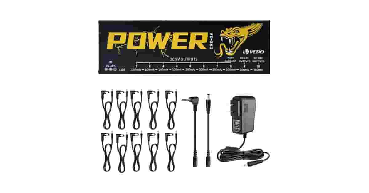 Melhor Fone para Tocar Guitarra: 7 Fontes de Alimentação Essenciais