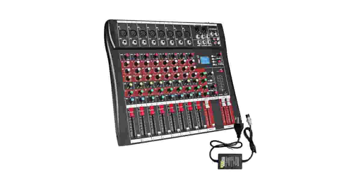 Melhor Mesa de Som de 8 Canais: Guia Essencial