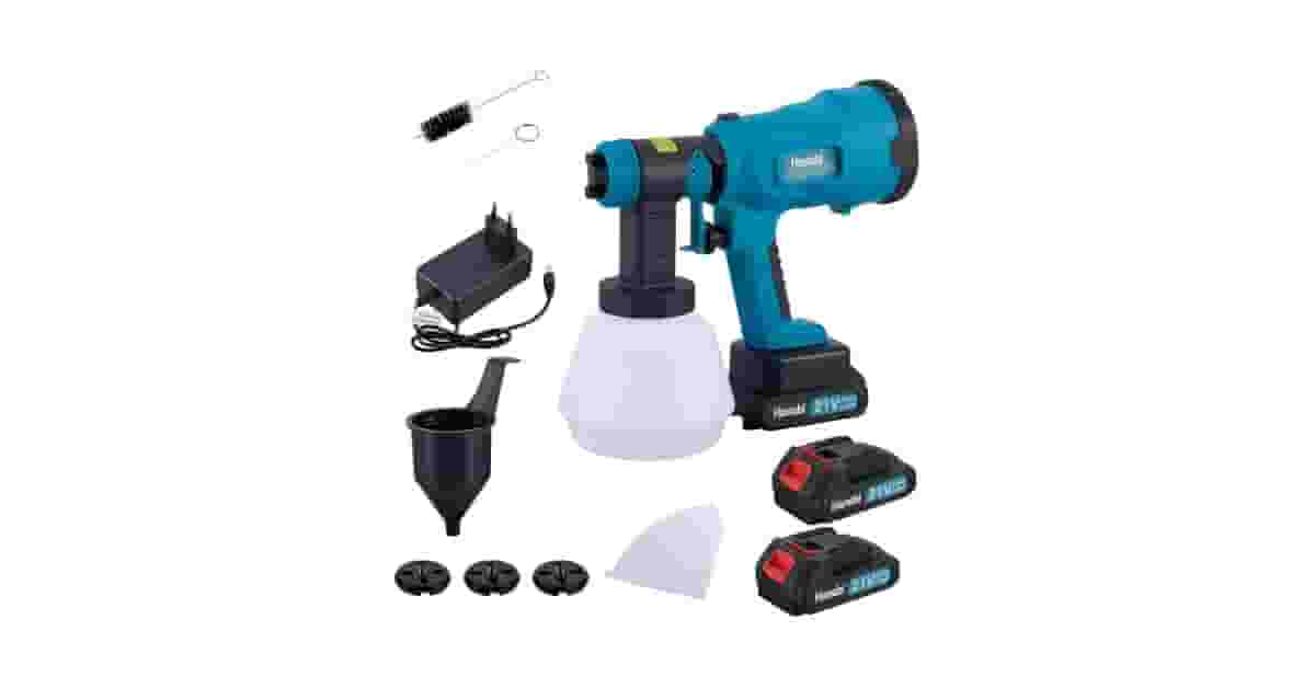 Melhor Pistola de Pintura a Bateria: Potência e Portabilidade