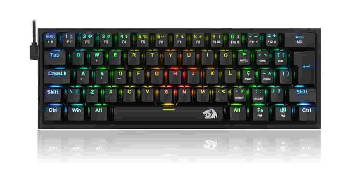 Melhor Teclado Redragon 60%: Guia de Swtiches e Layouts