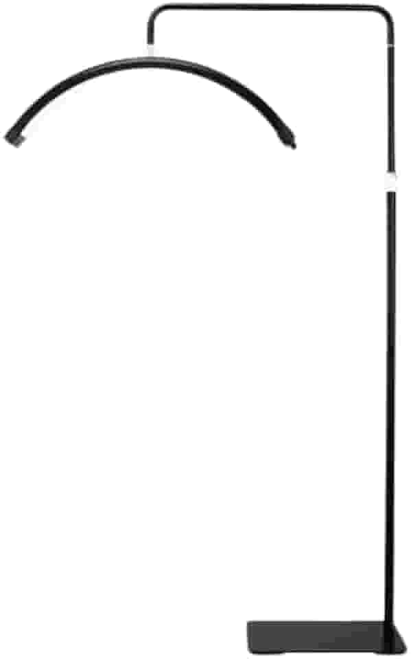 Ring Light Lunar N680 Preto 50w Meia Lua Sobrancelhas Cílios Com Nota fiscal