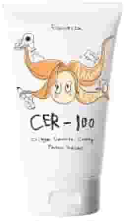 Elizavecca CER-100 Máscara Capilar Proteico 100ml | Colágeno + Ceramidas, Reconstrução Profunda para Cabelos Danificados e Ressecados