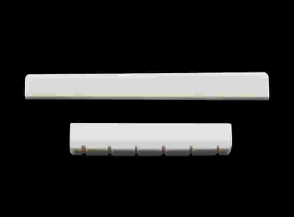 Nut e Rastilho De Osso Para Violão Nylon