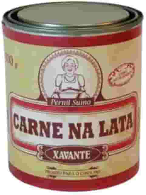 Carne Na Lata Xavante 900 Gr/carne Na Gordura Suina/Banha
