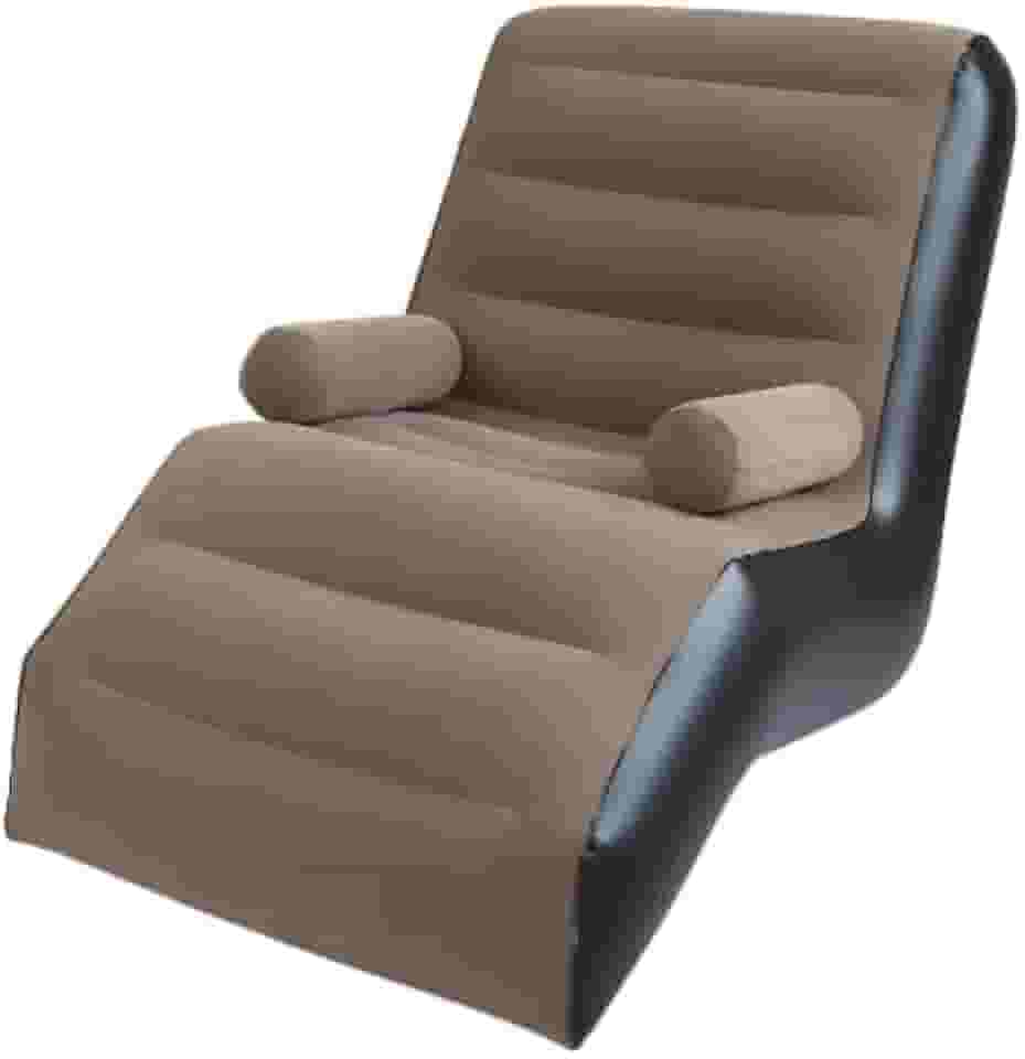 Poltrona Inflável Reclinável, Design Ergonômico, com Apoio de Braços