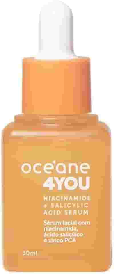 Océane Oceane Sérum Com Niacinamida E Ácido Salicílico - Niacinamide E Salicylic Acid Serum 4You 30Ml