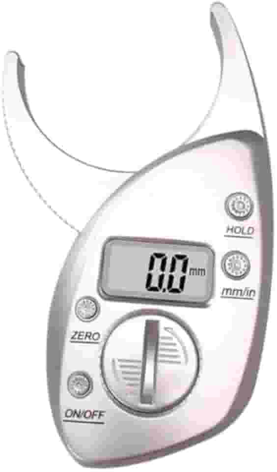 Adipômetro Digital Portátil, Medidor de Gordura Corporal, Medição de Dobras Cutâneas