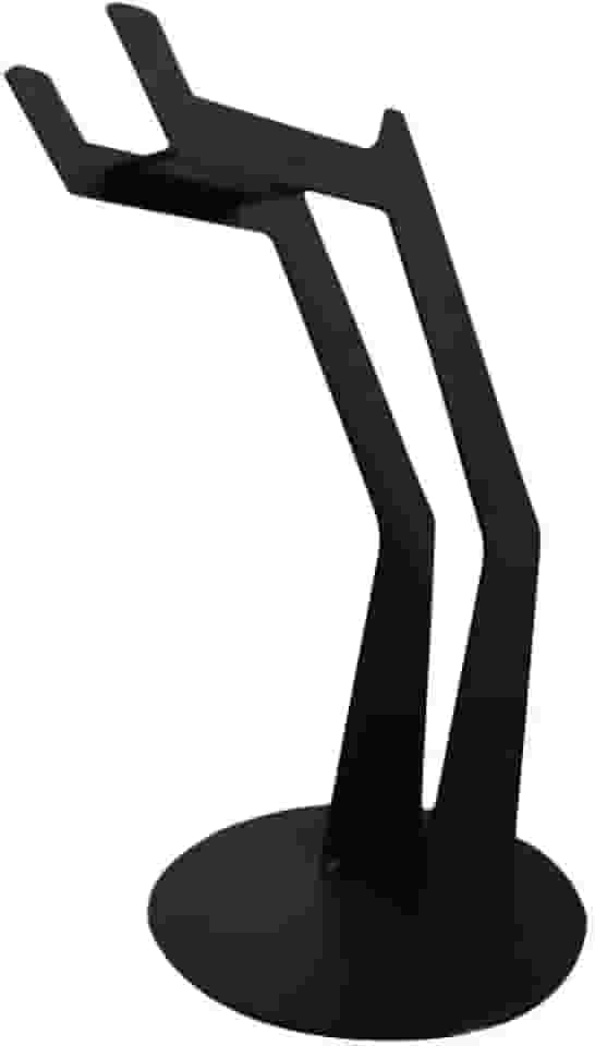 Suporte de Mesa para Headset e Fone de Ouvido Gamer, Preto, 27cm de Altura, Base 15cm