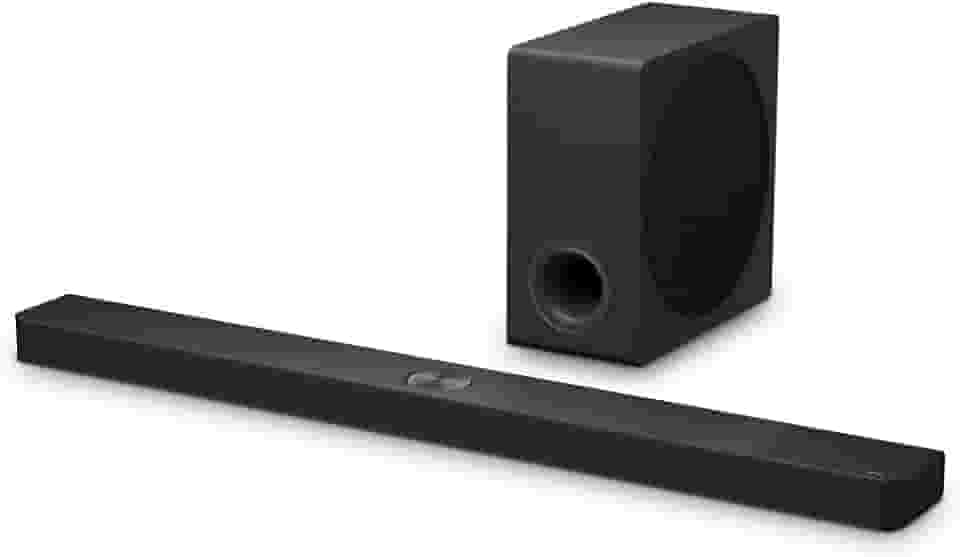 Soundbar LG Dolby Atmos, 570W RMS, 5.1.3 Canais, DTS:X, AI Room Calibration Pro, AI Sound Pro, Sem fios, WOW Orchestra, Conexões Múltiplas - S90TY