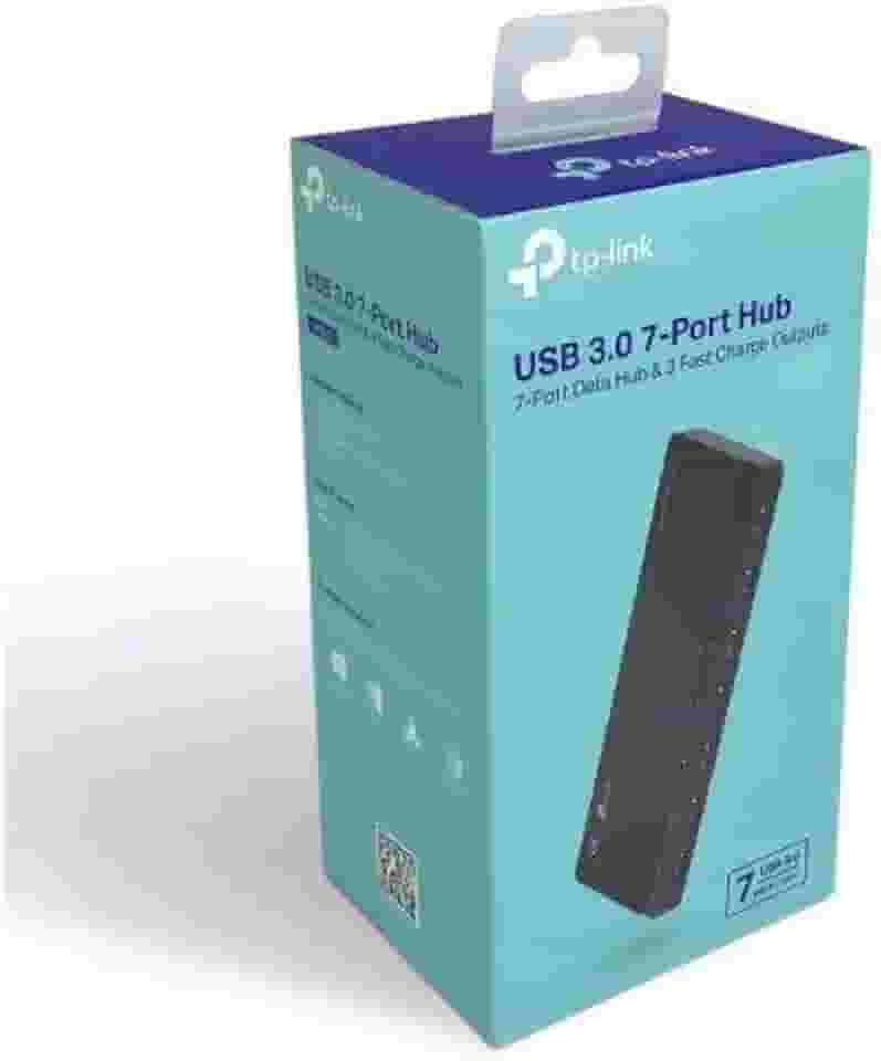 Hub Usb Tplink 3.0 Com 7 Portas - Com Fonte Externa - Uh700