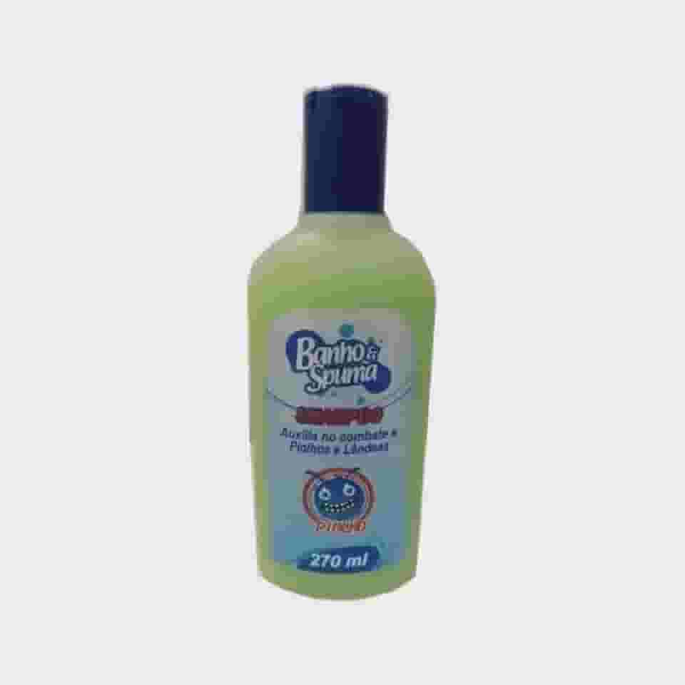 Shampoo Banho e Spuma Mata Piolho e Lêndeas 270ml