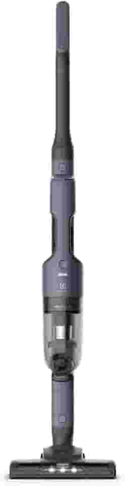 Electrolux Aspirador de Pó vertical portatil bateria Ergorapido 2 em 1 luz frontal LED 30 min escova rotativa aspira escova capacidade 950ml ERG019 Bivolt Azul