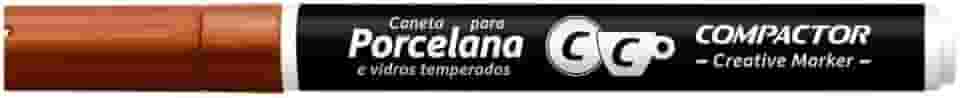 Marcador Creative Porcelana Compactor Avulso MARROM