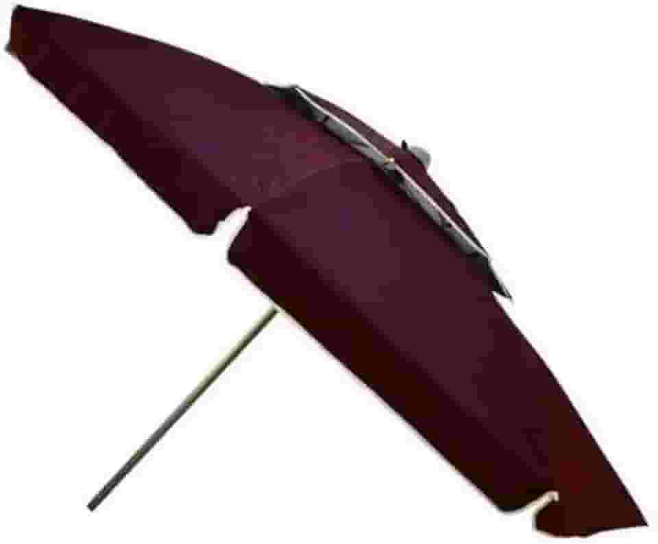 Guarda-Sol Ombrelone 2,40m Praia Piscina UV Poliester Ventilado 8 Varetas