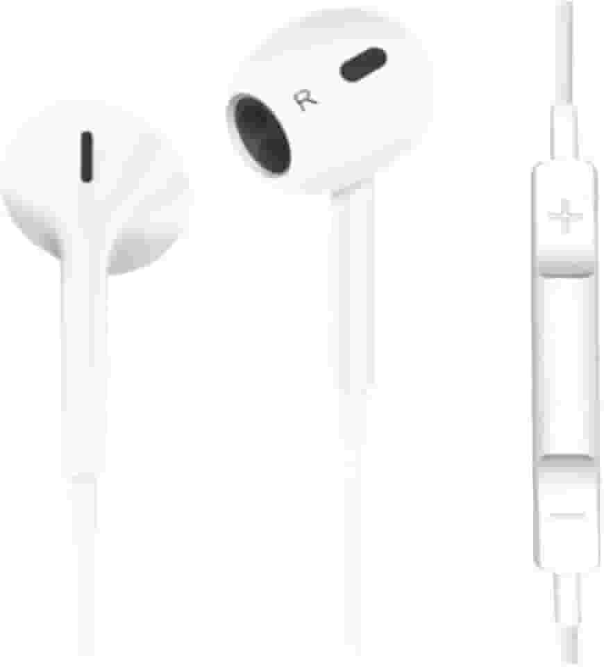 Fone de Ouvido com Fio Premium, Modelo 3ª Geração – Compatível com Lightning, iOS, iPhone 5, 6, 7, 8, X, 11, 12, 13 e 14.