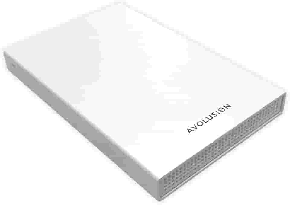 Avolusion HD250U3-WH Disco rígido externo portátil para jogos PS5 de 1 TB, USB 3.0, cor branca (PS5 pré-reformado)