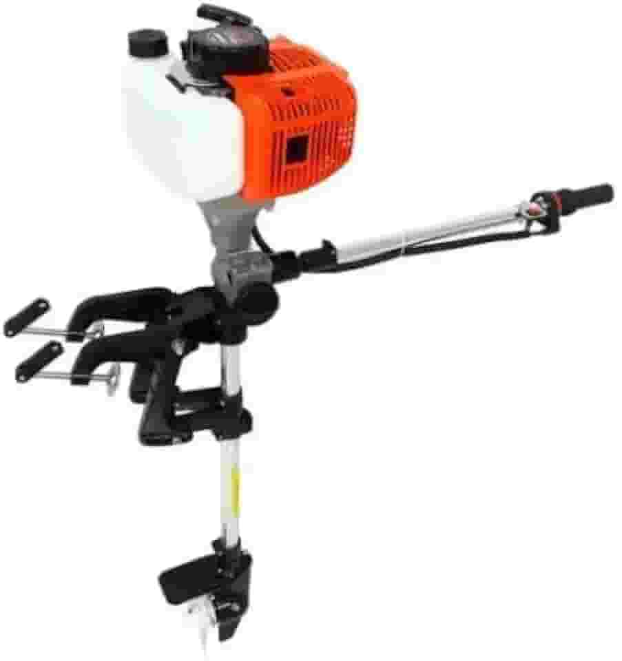 Motor De Popa Para Barco Bote Caiaque 63cc 2 Tempos