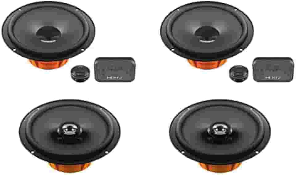 Combo Kit 2 Vias Hertz Diece Dsk 165.3 + Coaxial Dcx 165.3