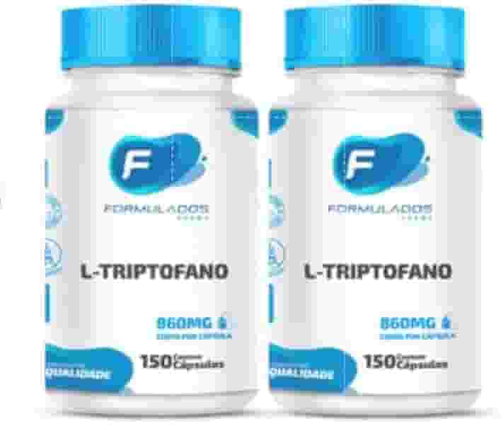 Kit 2 L Triptofano Precursor 5htp Serotonina