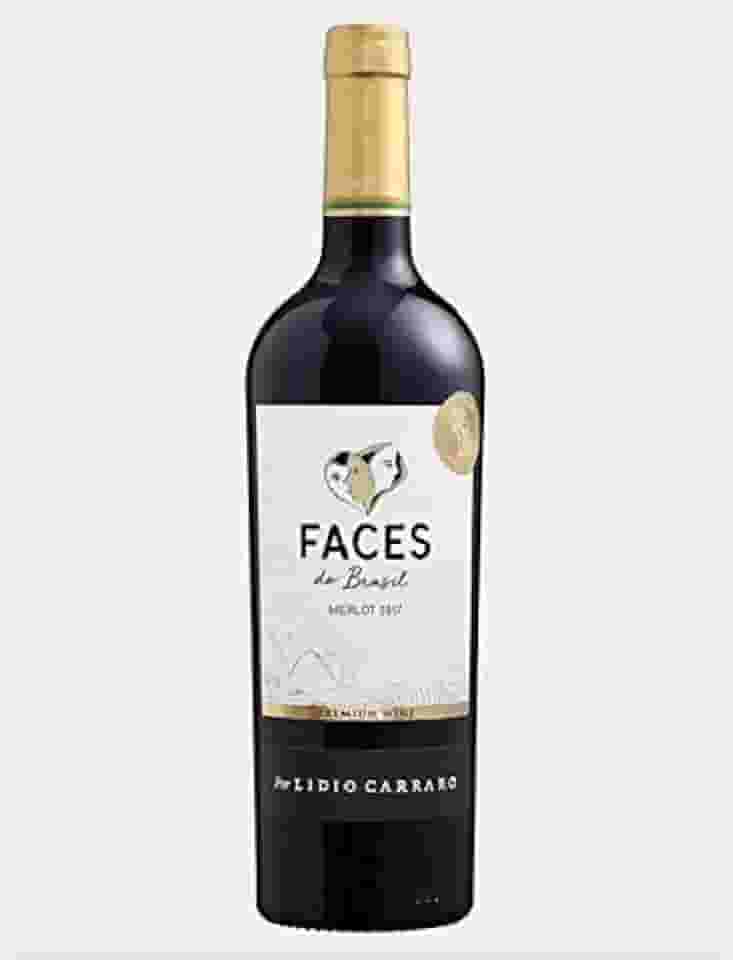 Lídio Carraro Faces do Brasil Merlot Vinho 750 ml
