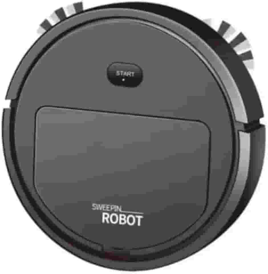 Robô Varredora/Aspirador De Pó 1200PA Automática 3 Em 1 Limpeza Doméstica Robótico Inteligente E Silencioso (cor: aleatório)