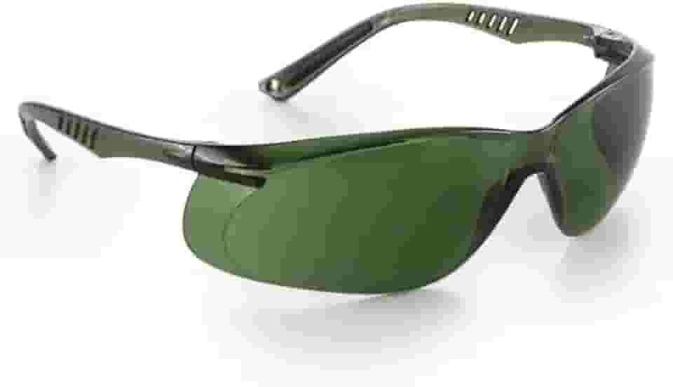 Óculos de Proteção Trabalho de Solda Tonalidade 5 SS5 Verde - Industrias, Serralheiria, Marcenaria