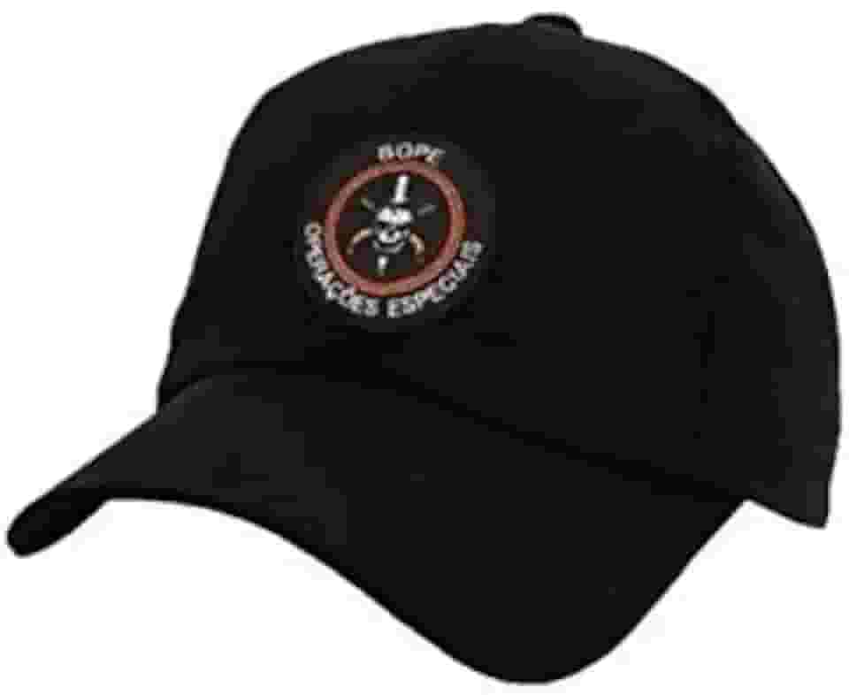 Boné Preto - Bordado Bope Operações Especiais