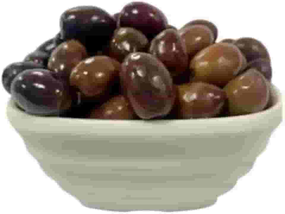 1Kg Azeitona Preta Portuguesa Com Caroço - Saborosa!