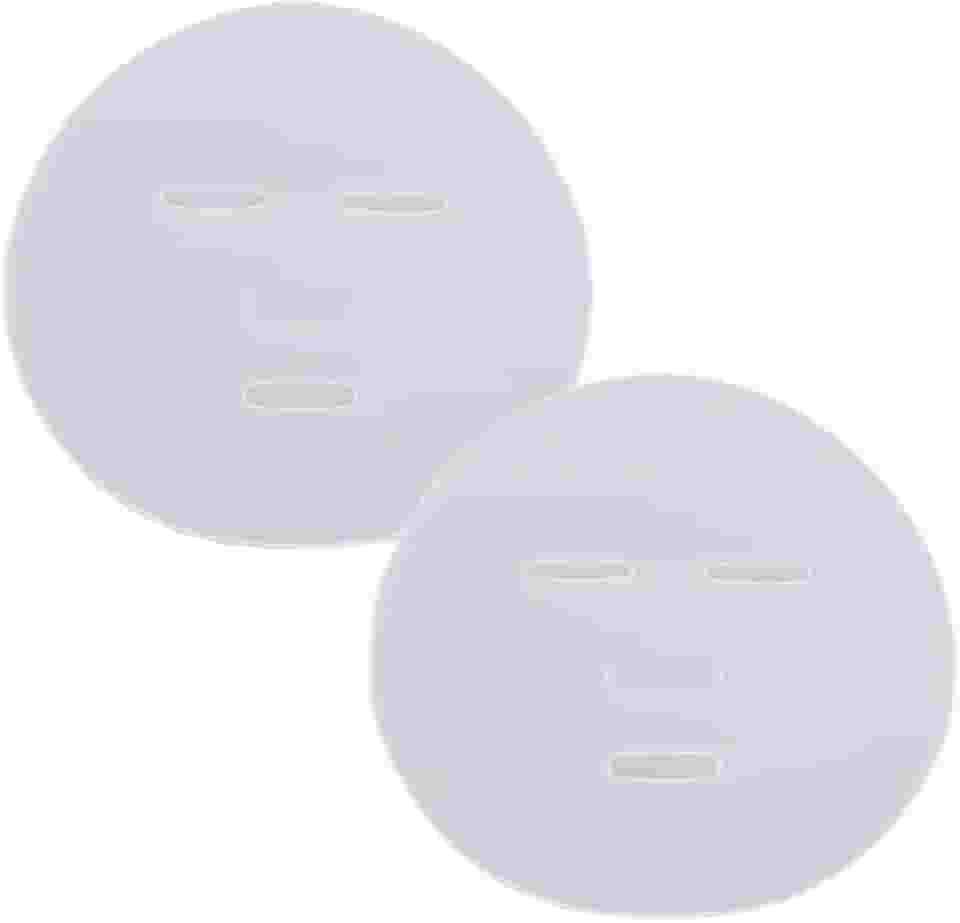 Leadigol Máquina de máscara facial, 2 peças de molde de máscara facial, placa de silicone para máscara facial, molde de tratamento facial faça você mesmo, fabricante de máscara facial reutilizável