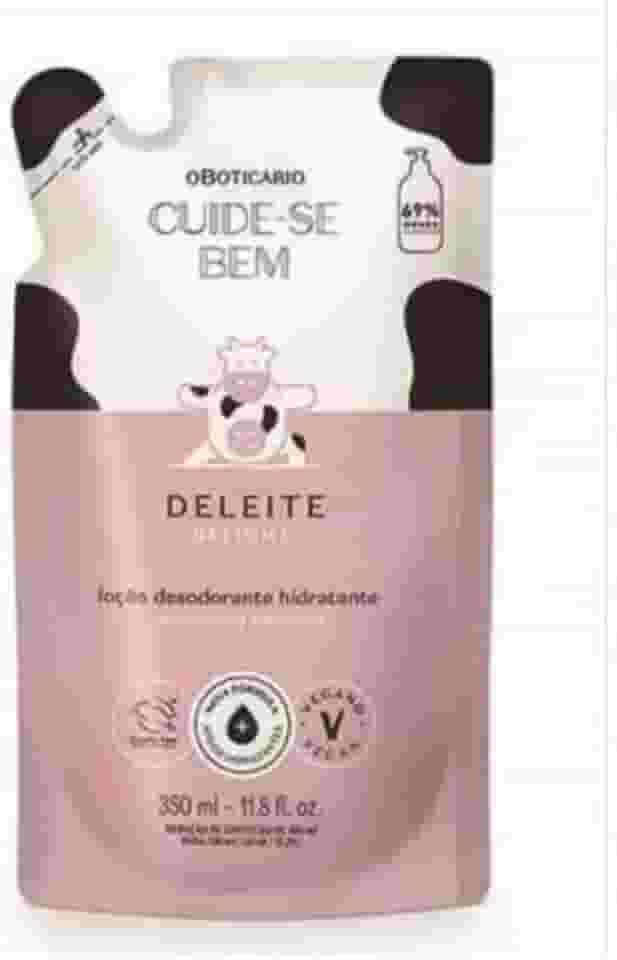 O Boticário, O BOTICARIO CUIDE-SE BEM DELEITE HIDRATANTE CORPO REFIL 350ml