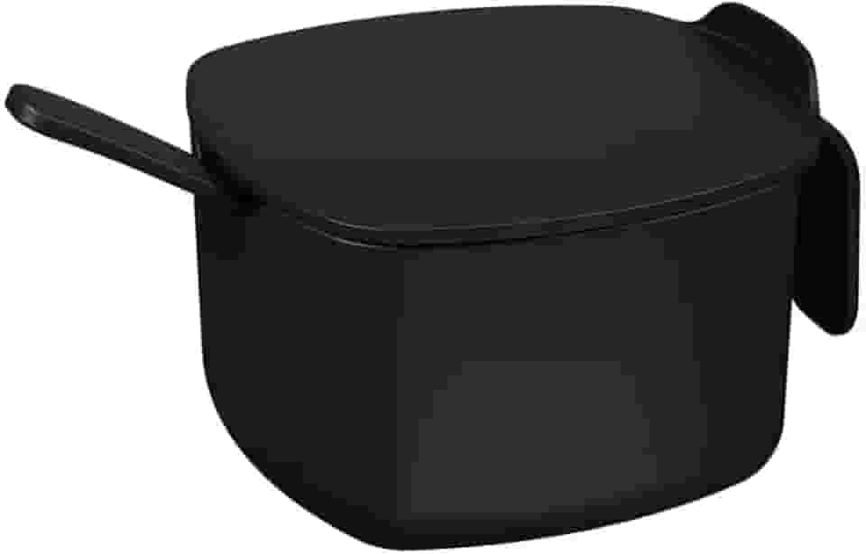 Açucareiro DUE, 300 ml, Preto, Coza