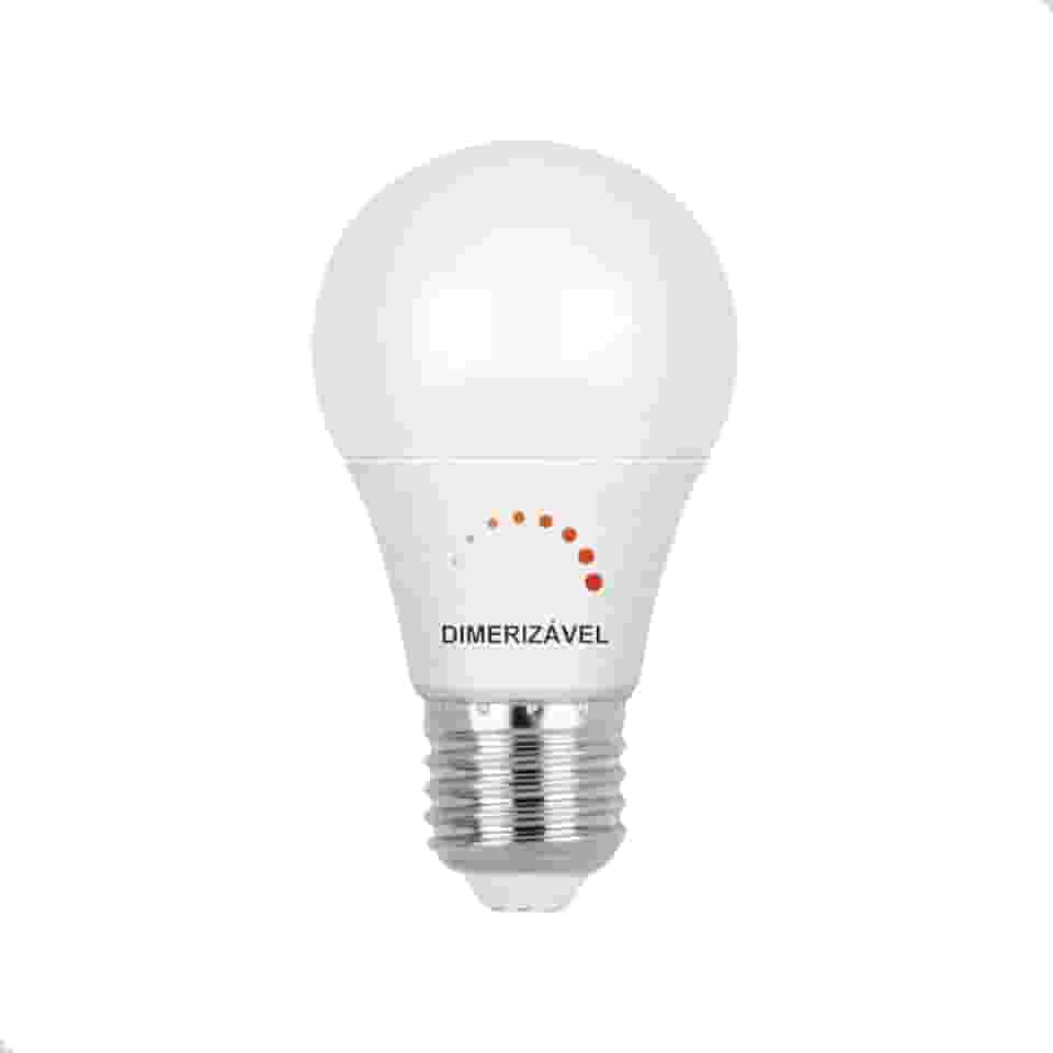 Lampada Led Bulbo 9,5w Branca Quente 3000k Dimerizavel