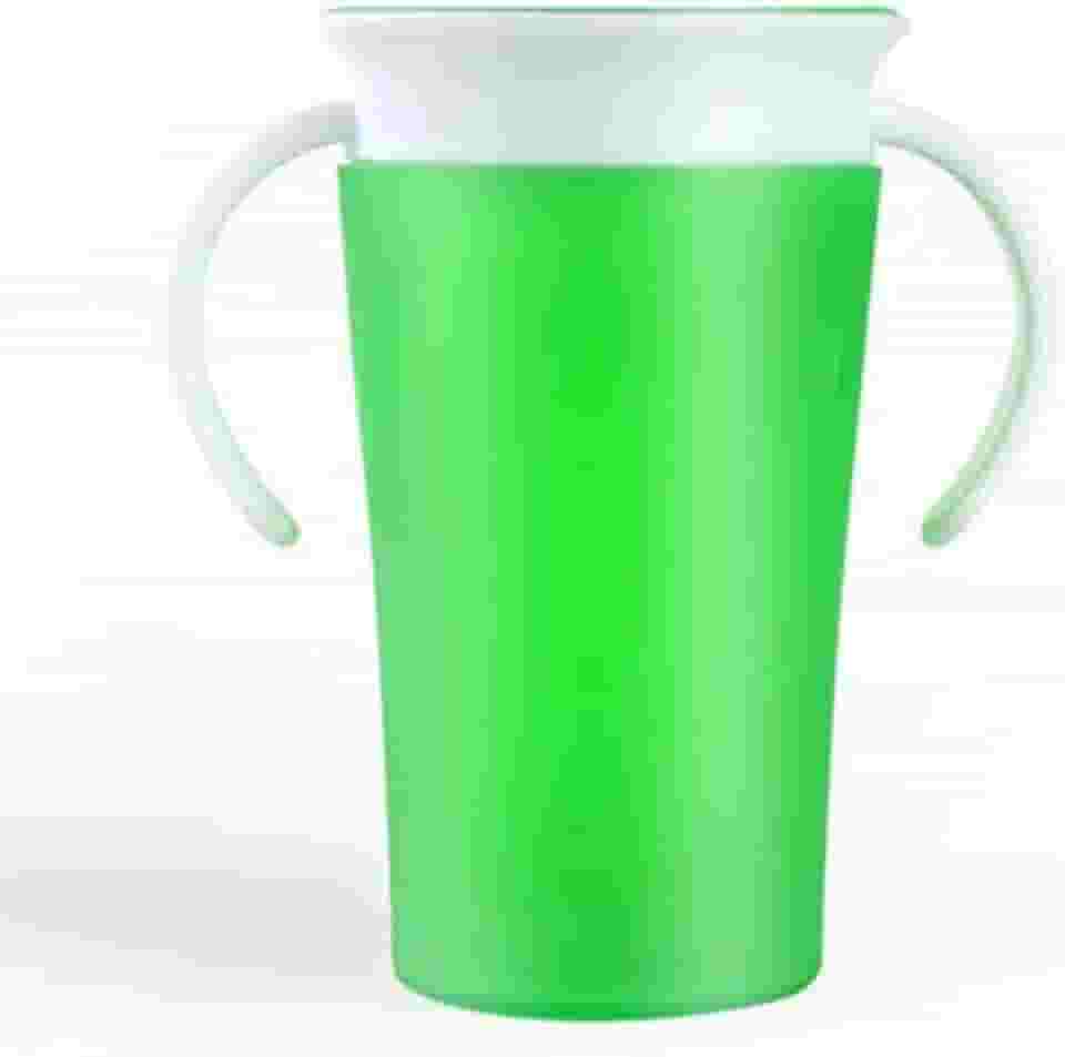 Copo de Treinamento 360 graus com Alça, ImportBaby (Verde)