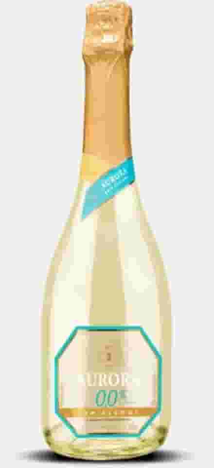 Espumante Branco Aurora Zero Álcool 750ml- Bebida Não Alcoólica Gaseificada Premium