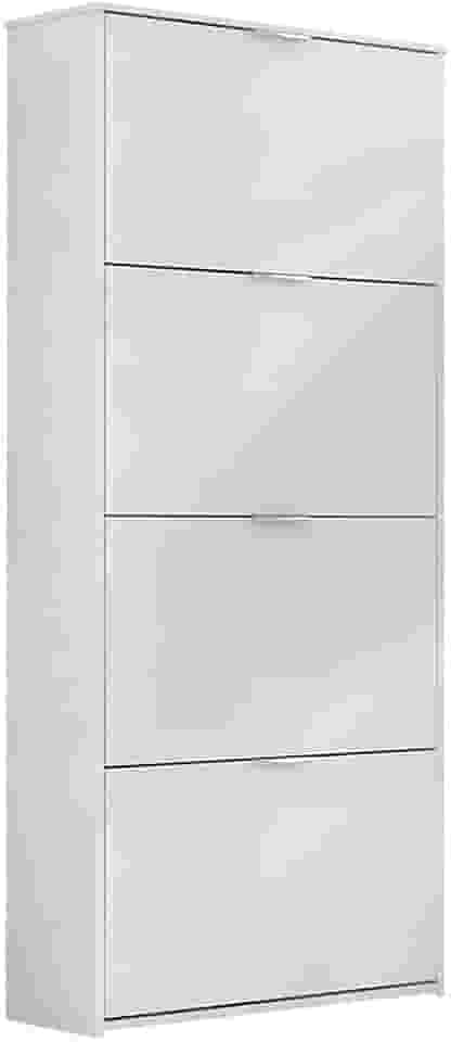 Sapateira Safira 4 Portas Branco Branco