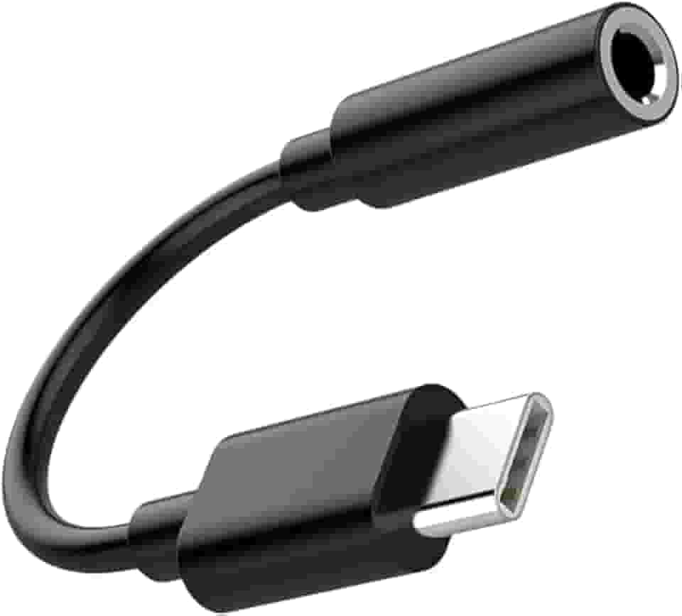Adaptador Premium para Fone de Ouvido P2 3.5mm para USB Tipo-C, Compatível com Samsung, Motorola, LG PREMIUM