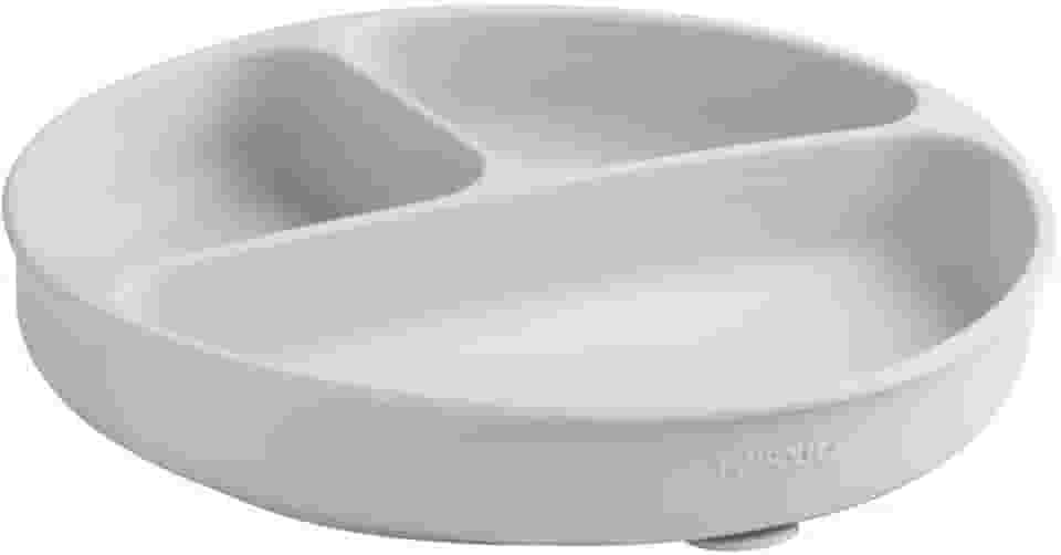 PRATO DE SILICONE COM DIVISÓRIA E VENTOSA SOFT UNISSEX PIMPOLHO