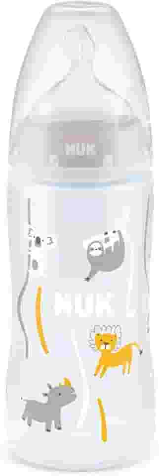NUK Mamadeira Fc Temp. Control 300Ml S2 - Neutral Branco