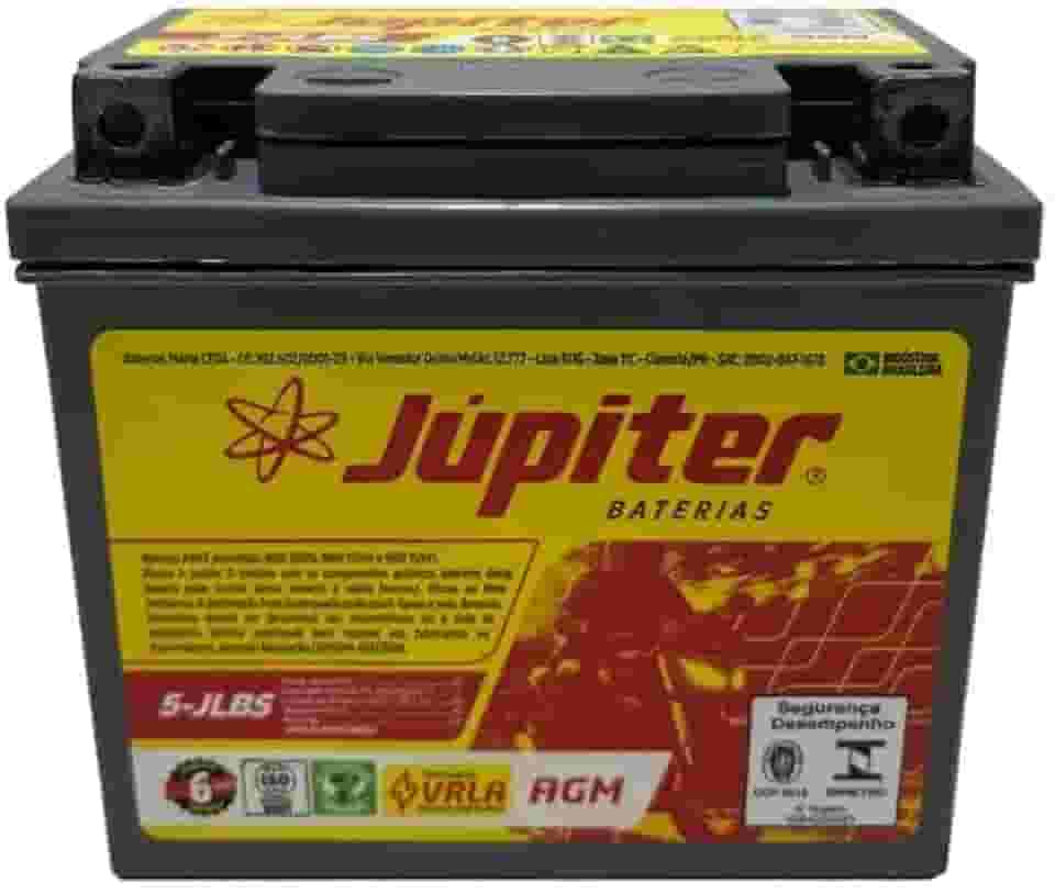Bateria Júpiter Moto 5lbs Honda Cg 125/150 Titan Fan 125/150