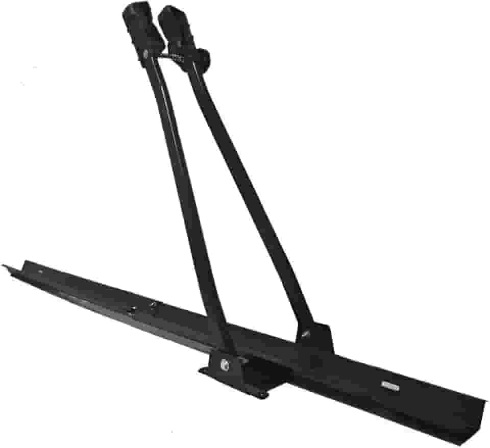 TRUE UP Suporte Transbike de Calha, Rack para Teto, Universal, Preto, para Transporte de Bicicleta