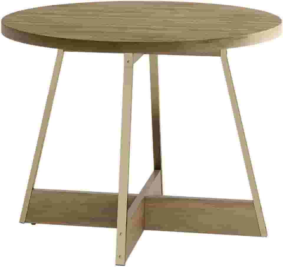 Mesa de Jantar Redonda 1m Átria 1594 Carraro (Dourada)