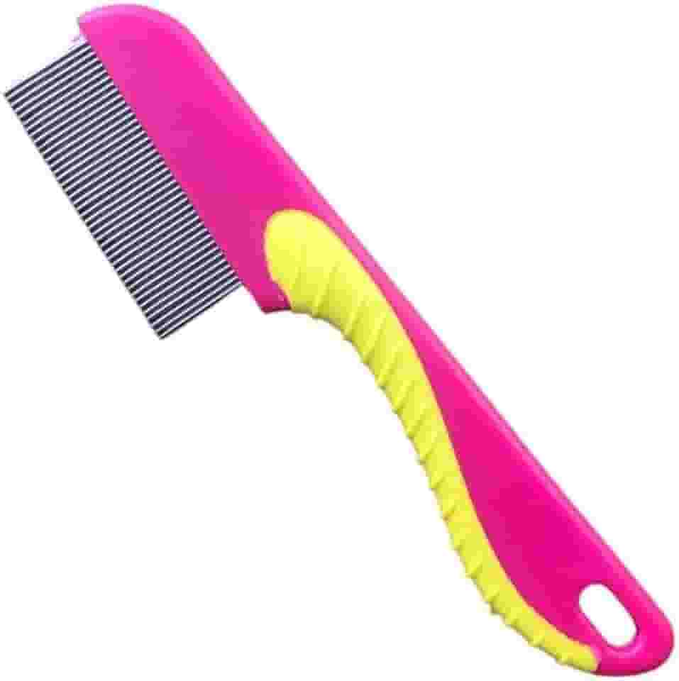 Kit Pente Fino Aço Inox com Cabo para Remoção de Piolhos