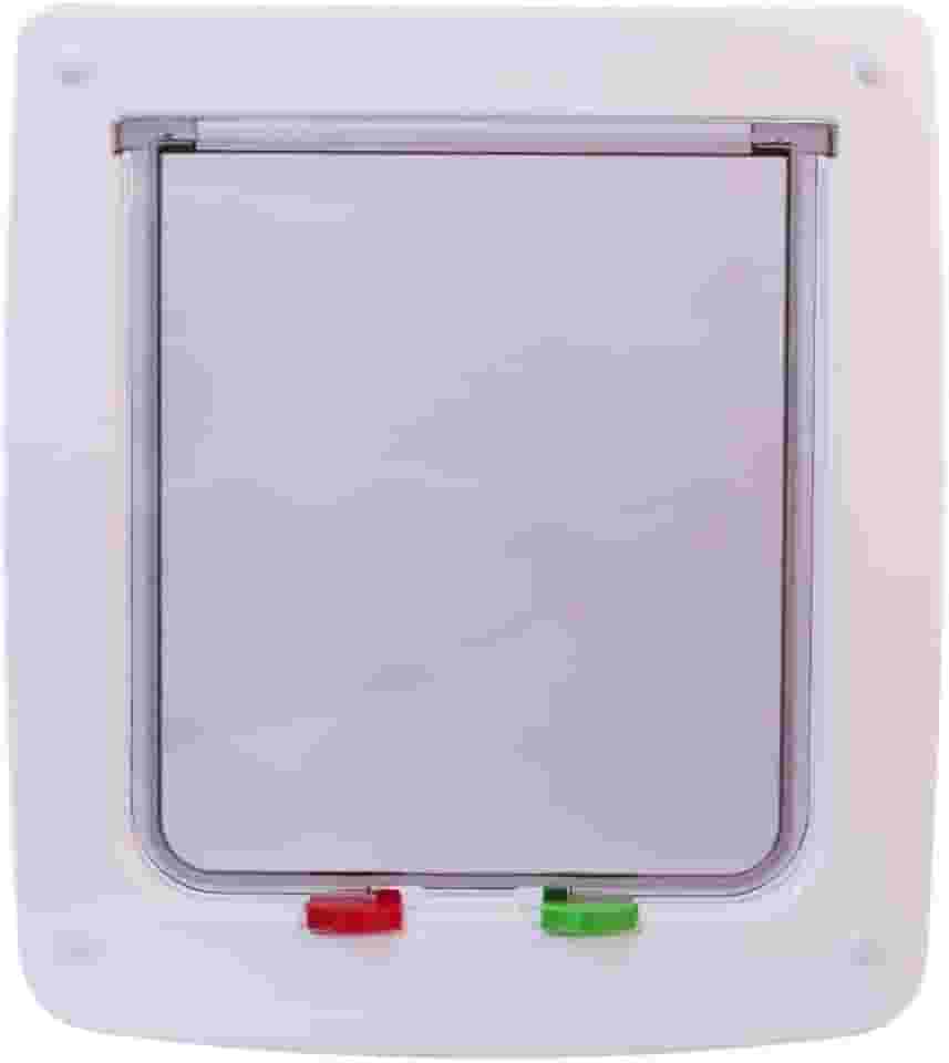 Petlon Porta Portinha Pet Gato Ou Cão Branca tam G 27,5cm x 24,5cm