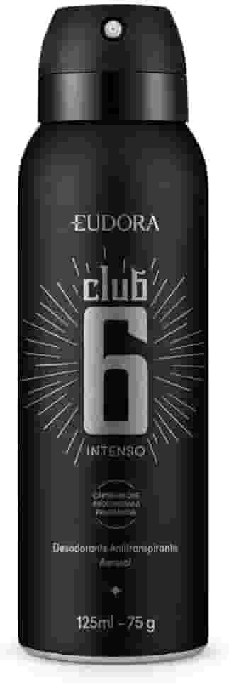 Eudora Club 6 Intenso Desodorante Antitranspirante 125ml/75g