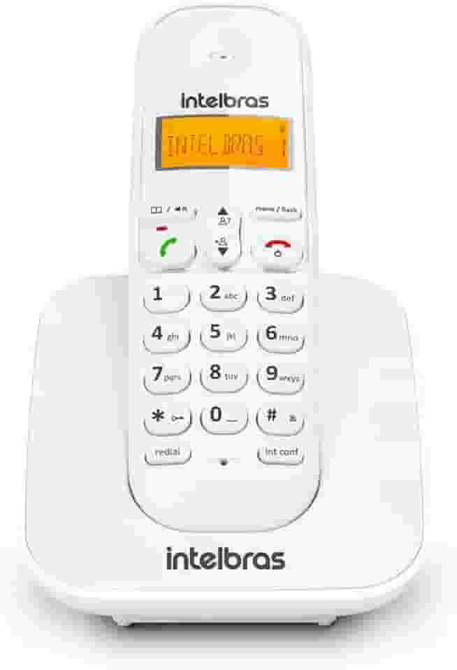 Telefone Sem Fio Digital TS 3110 Branco Intelbras