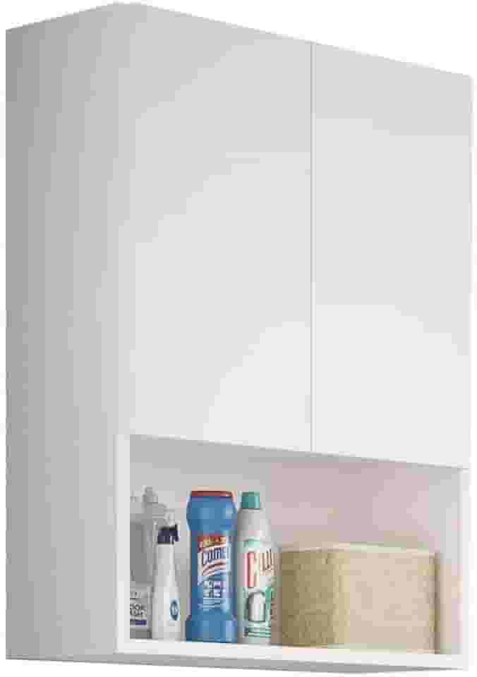 Armário Lavanderia com 2 Portas Multimóveis Ibiza Fg5004 Branco