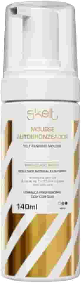 Skelt Mousse Autobronzeador 140ml Bronzeado Duradouro