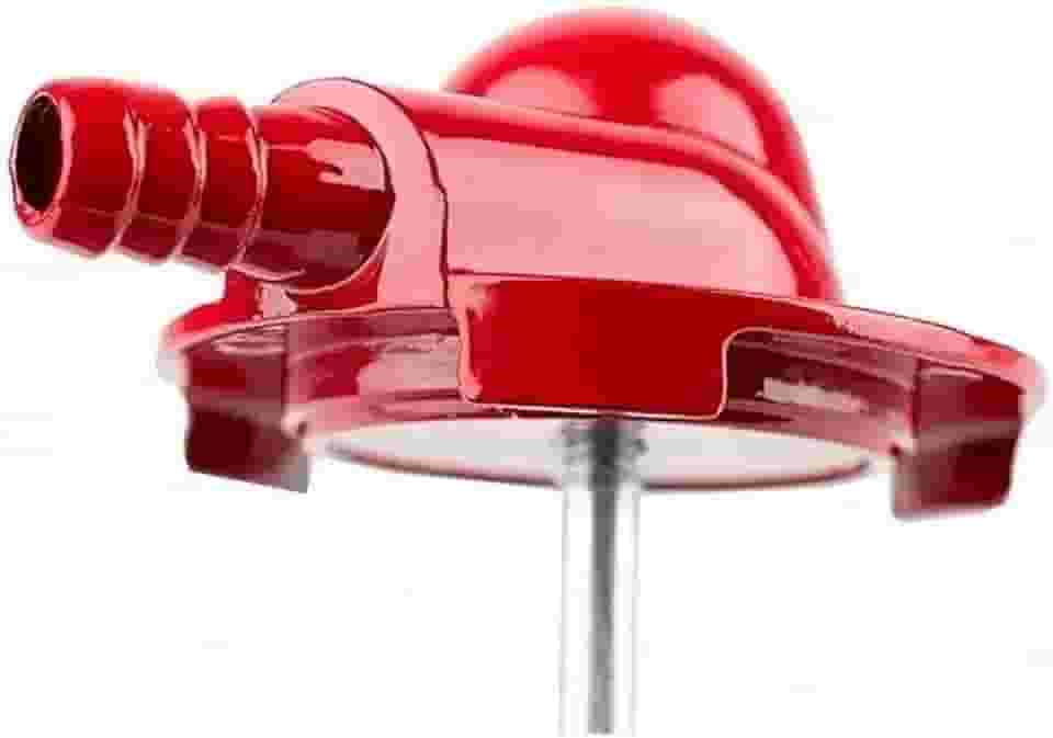 Irrigador 1/2 Polegada ideal para Jardim e Horta aspersor chuvisco vermelho, resistente e eficiente na irrigação