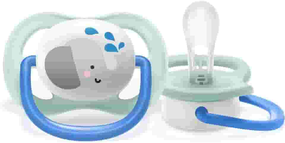 Chupeta Ultra Air 0-6 Meses Philips Avent Boy Unitária Elefante 081/06