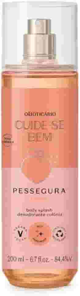 Body Splash Desodorante Colônia Cuide-se Bem Pessegura 200ml